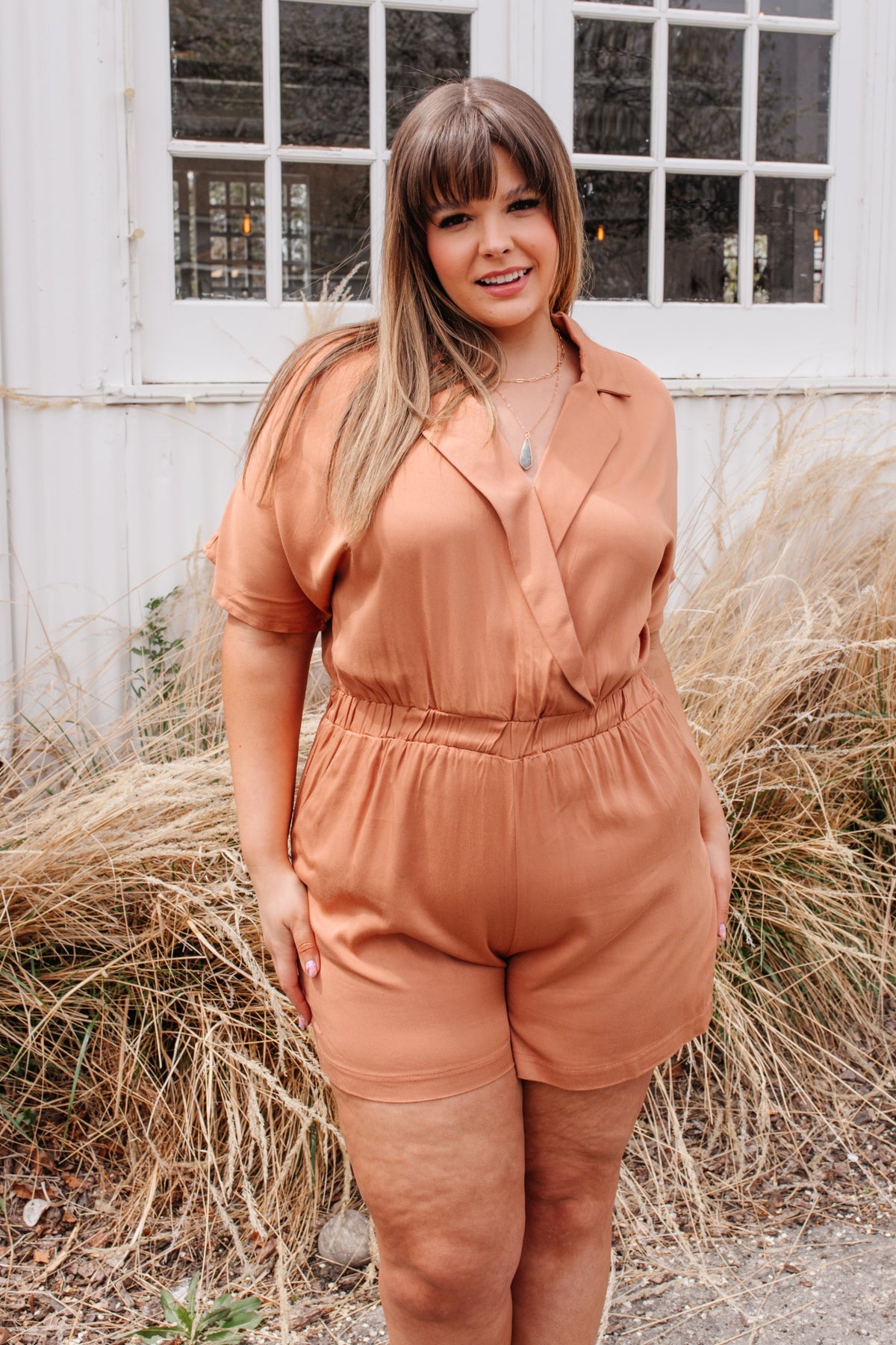 Midtown Romper - FamFancy Boutique