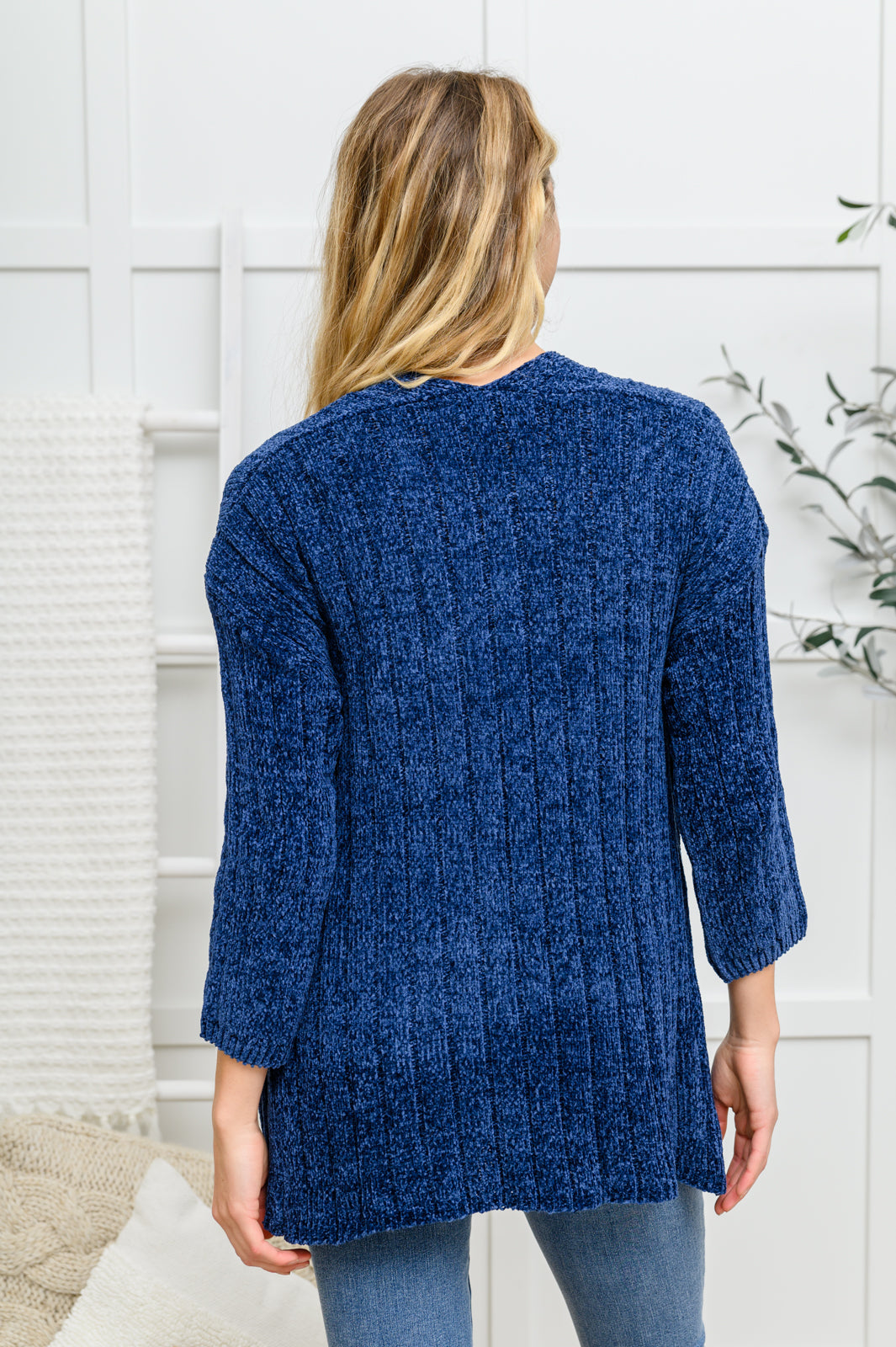 Mountain Mornings Cardigan In Navy - FamFancy Boutique