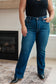 Pippa High Rise Button Fly Dad Jeans - FamFancy Boutique