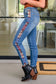 Rio Western Print Relaxed Jeans - FamFancy Boutique