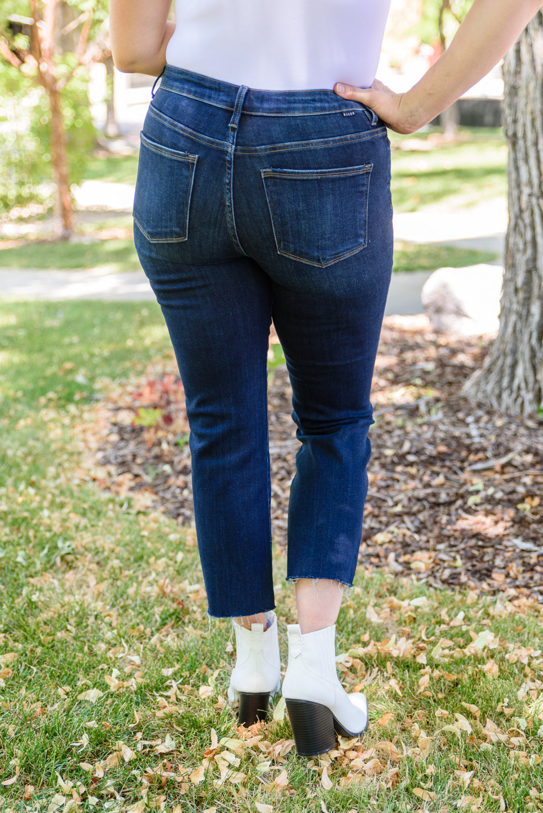 Sofia Dark Wash Jeans - FamFancy Boutique