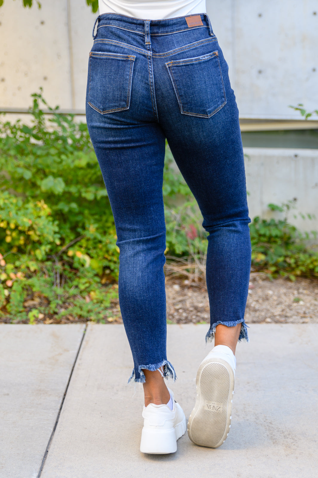 Stacie Midrise Destroyed Slim Fit Jeans - FamFancy Boutique