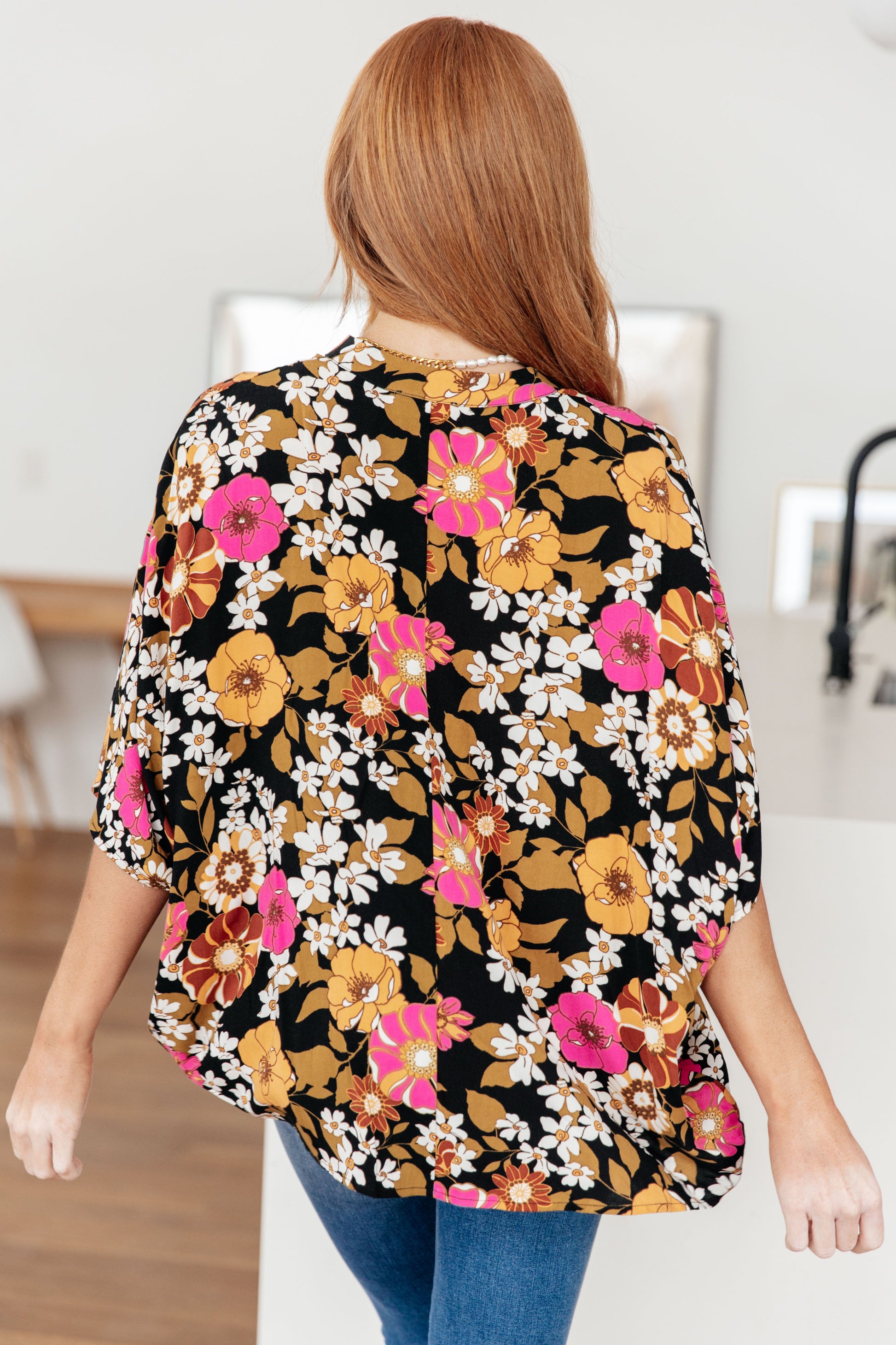 Take Another Chance Floral Print Top - FamFancy Boutique