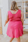 Think Pink Sleeveless Skort Dress - FamFancy Boutique