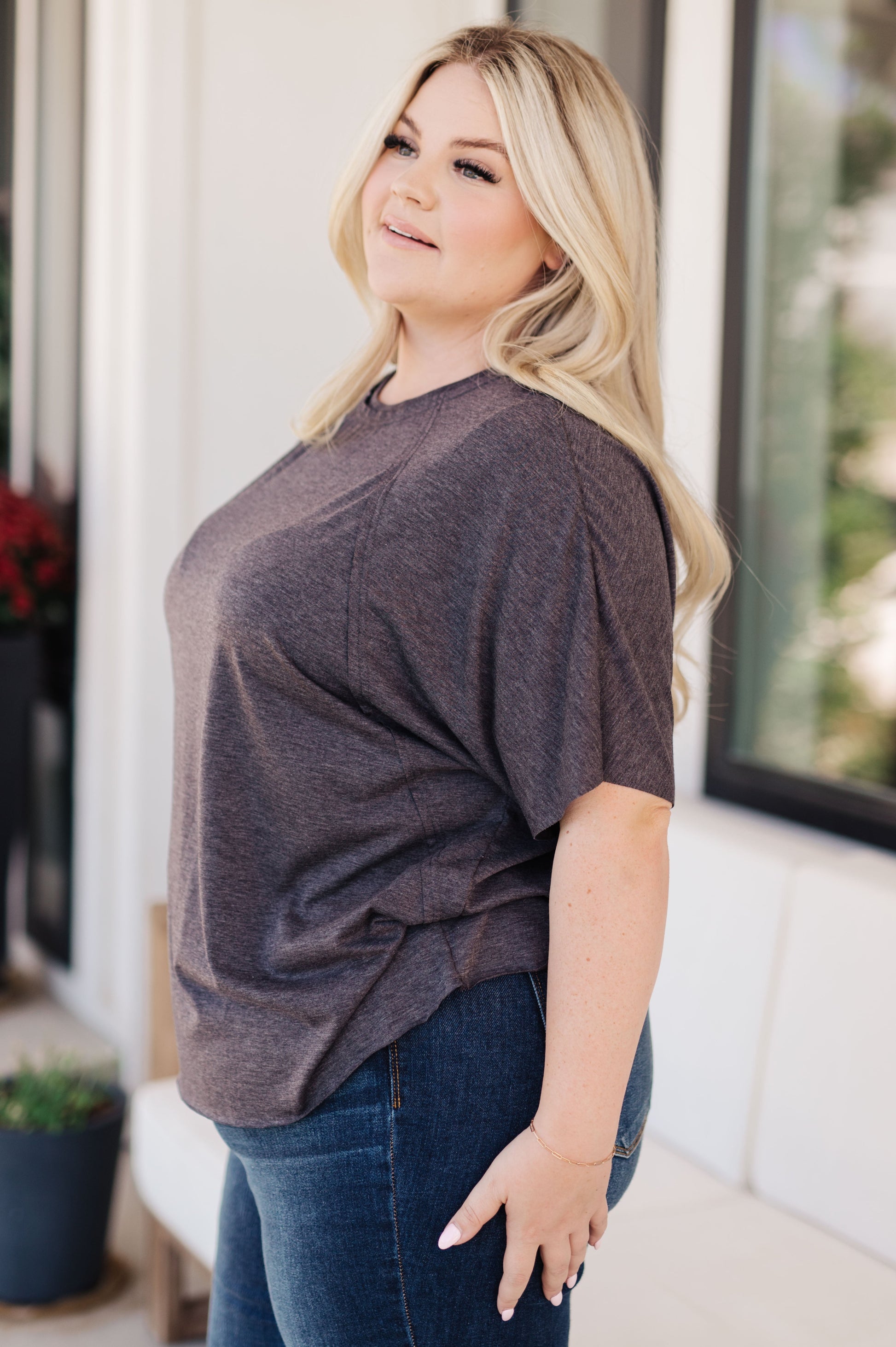 Tried And True Slouchy Tee - FamFancy Boutique