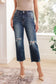 Whitney High Rise Distressed Wide Leg Crop Jeans - FamFancy Boutique