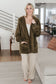 Where's My Coffee Cardigan in Olive - FamFancy Boutique