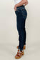Judy Blue Mid-Rise Chopped Hem Relaxed Skinny Jeans
