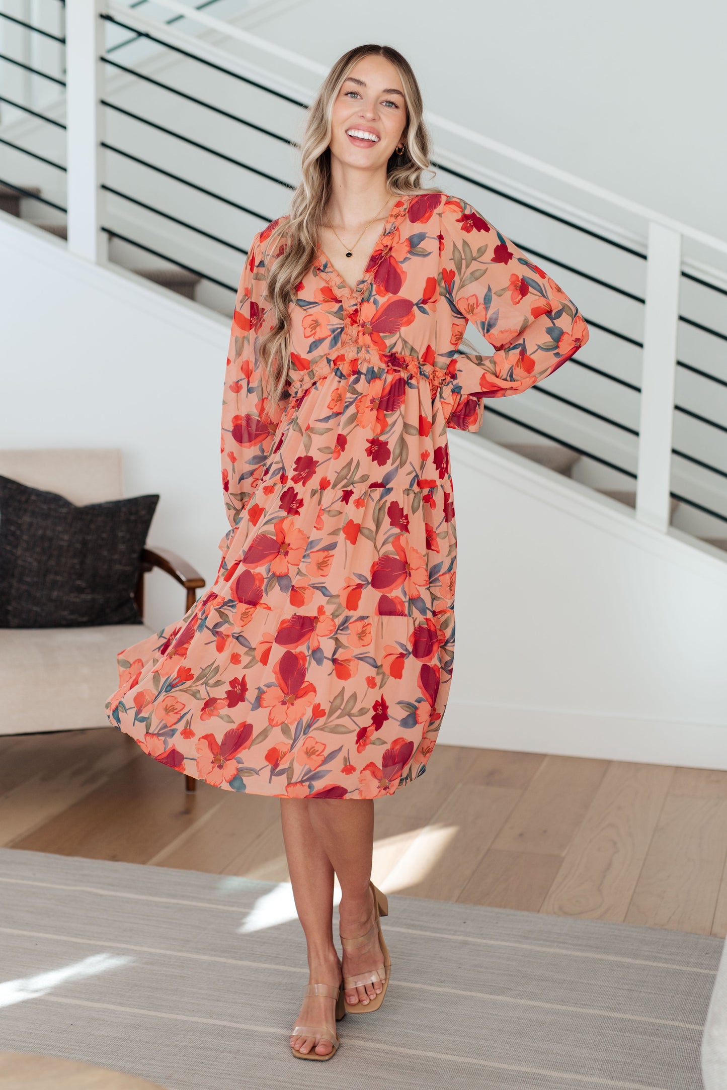 You And Me Floral Dress - FamFancy Boutique