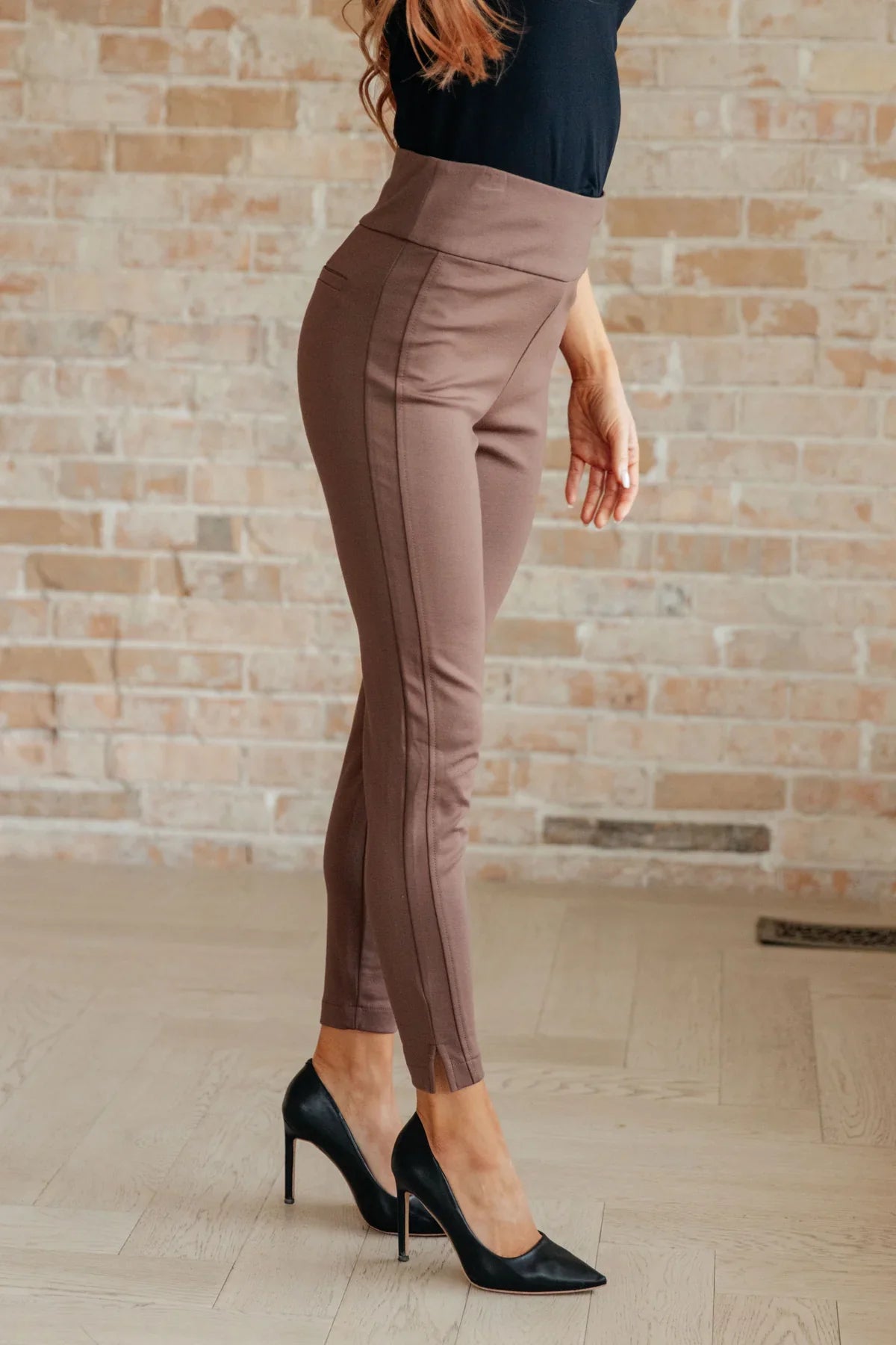 PREORDER: Magic Ankle Crop Skinny Pants in Twelve Colors - FamFancy Boutique
