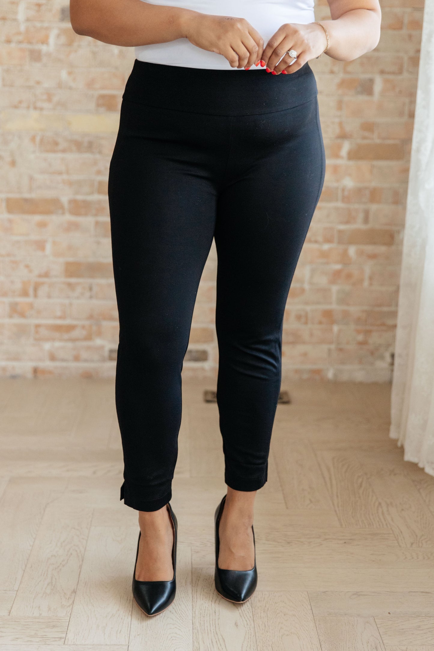 PREORDER: Magic Ankle Crop Skinny Pants in Twelve Colors - FamFancy Boutique